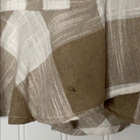 Linen Wrap Ruffle Dress - Picture 6 of 6